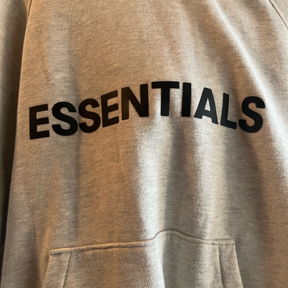 Essentials Light Gray Sweater - image 3